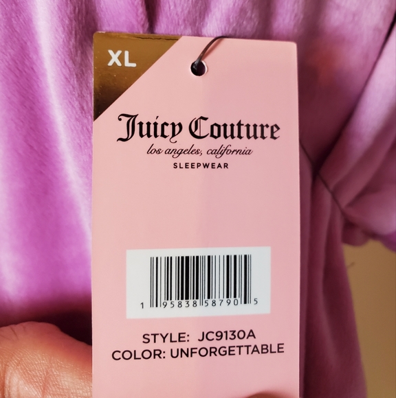 JUICY COUTURE lavender unforgettable velour set - Picture 6 of 6